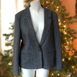 Nordstrom Vintage Tweed Blazer sz 14